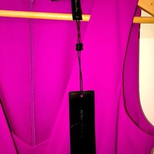 NWT BCBGMAXAZRIA Magenta Abey Dress Sz 6